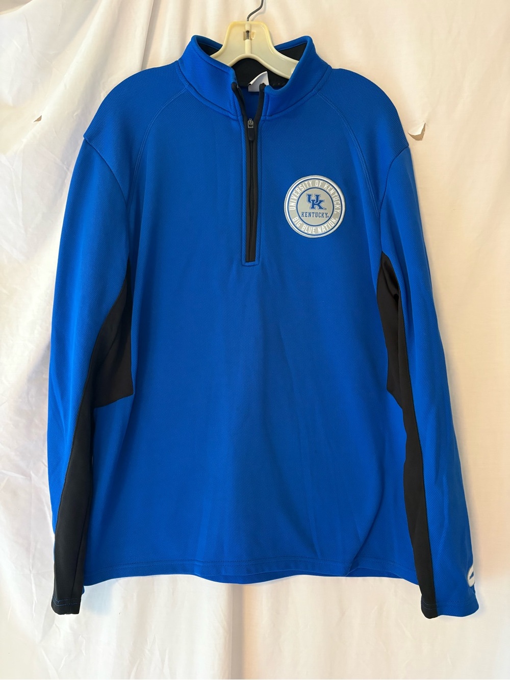 University of Kentucky Blue Quarter-Zip Long Sleeve Pullover